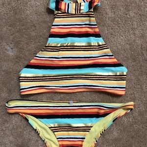High neck bikini